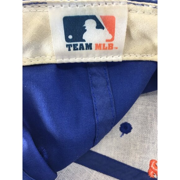 New York Mets MLB Baseball Cap Hat Blue Embroidered Logo Strapback Adjustable - Picture 6 of 10